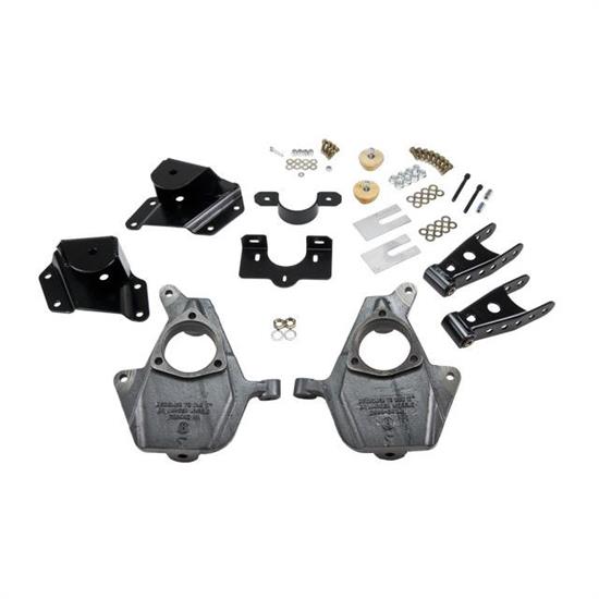 Belltech 660 Lowering Kit, 99-00 GM Silverado/Sierra (Ext Cab)