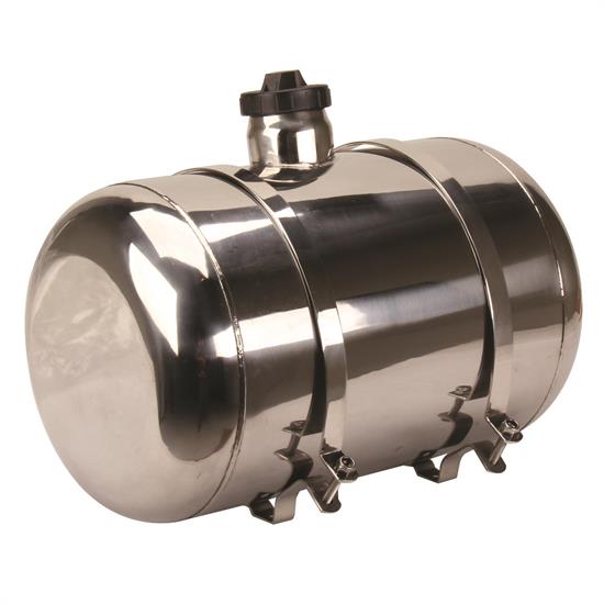 EMPI 3895 Pol Stainless Steel Fuel Tank, 10x16 In., Center Fill, 5 Gal