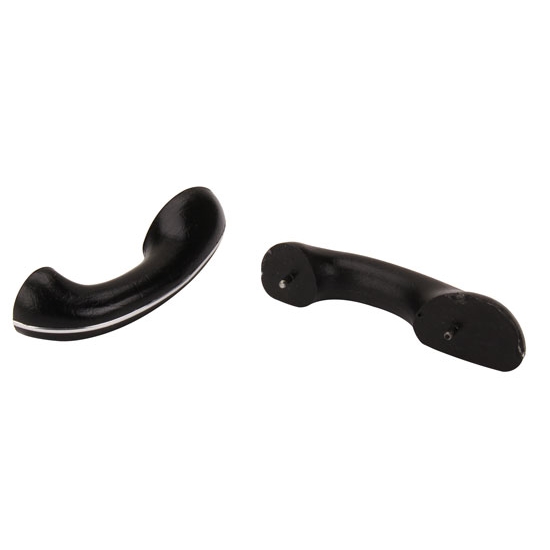 EMPI 4442 Stock Style Arm Rest Door Pad Handles, 58-67 VW Beetle, Blk
