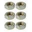 Steel Jam Nuts, 3/4 Inch-16 NF Fine Thread, Pack/6 Steel Jam Nuts, 3/4 Inch-16 NF Fine Thread, Pack/6