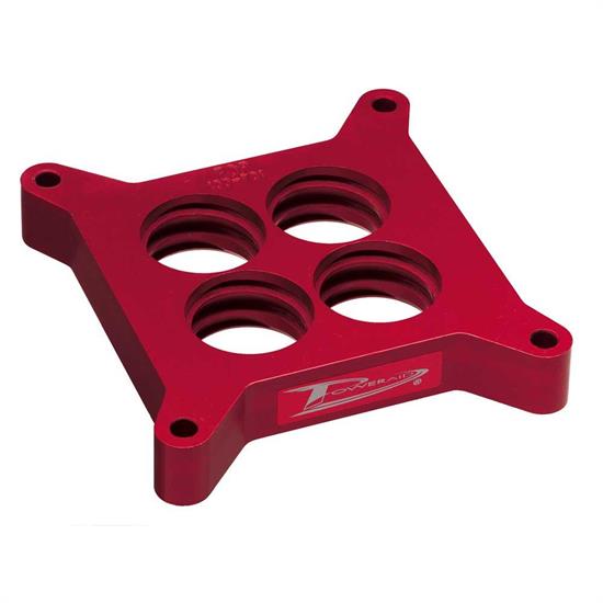 Airaid 100-701 Carb/Throttle Body Spacer, Alum, 1 Inch, 4-Hole Square