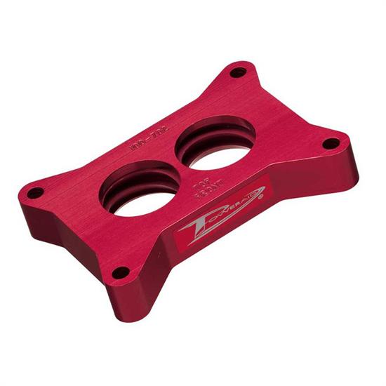 Airaid 100-702 Carb/Throttle Body Spacer, Alum, 1 In, Ported 2-Barrel