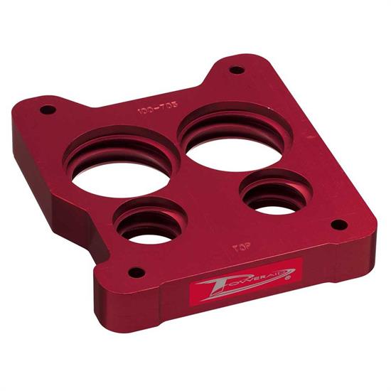 Airaid 100-705 Carb/Throttle Body Spacer, Alum, 1 Inch, 4-Hole Spread