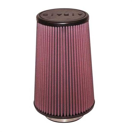 Airaid 700-421 SynthaFlow Air Filter, Red, 9in Tall, Tapered Conical
