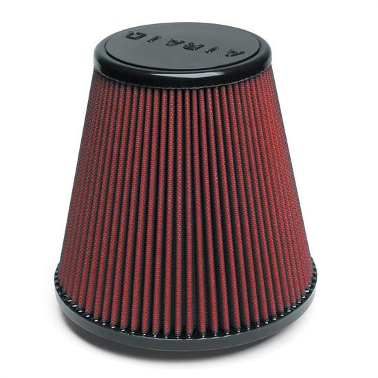Airaid 700-445 SynthaFlow Air Filter, Red, 8in Tall, Tapered Conical