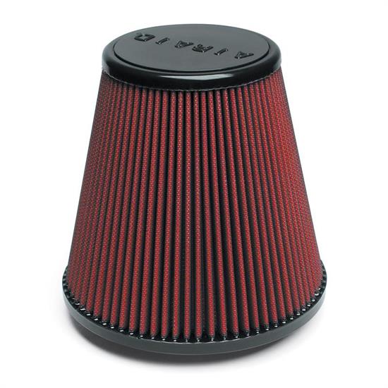 Airaid 700-455 SynthaFlow Air Filter, Red, 6in Tall, Tapered Conical