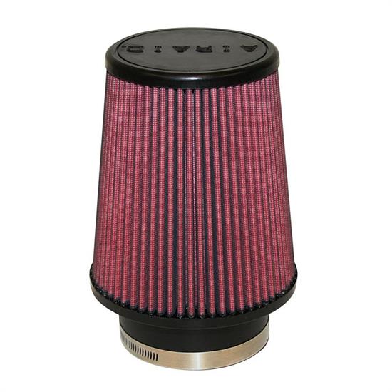 Airaid 700-456 SynthaFlow Air Filter, Red, 7in Tall, Tapered Conical