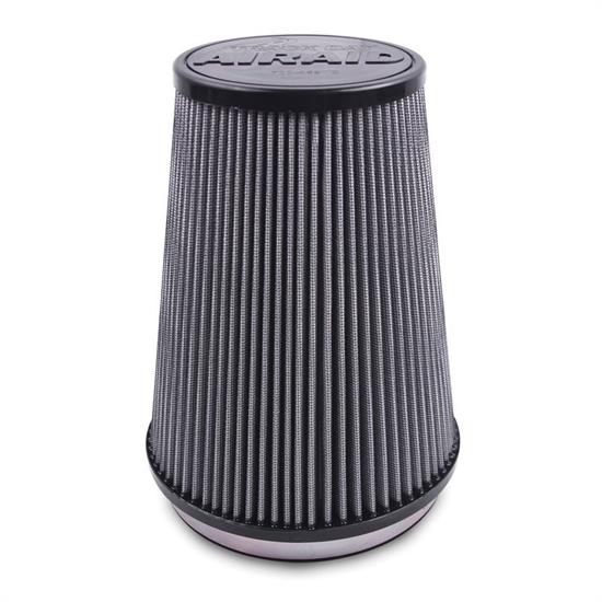 Airaid 700-471TD Racing Air Filter, White, 9in Tall, Tapered Conical