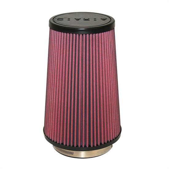 Airaid 700-471 SynthaFlow Air Filter, Red, 9in Tall, Round Tapered
