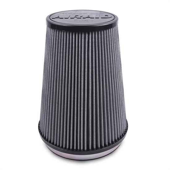 Airaid 700-474TD Racing Air Filter, White, 6.5in Tall, Tapered Conical