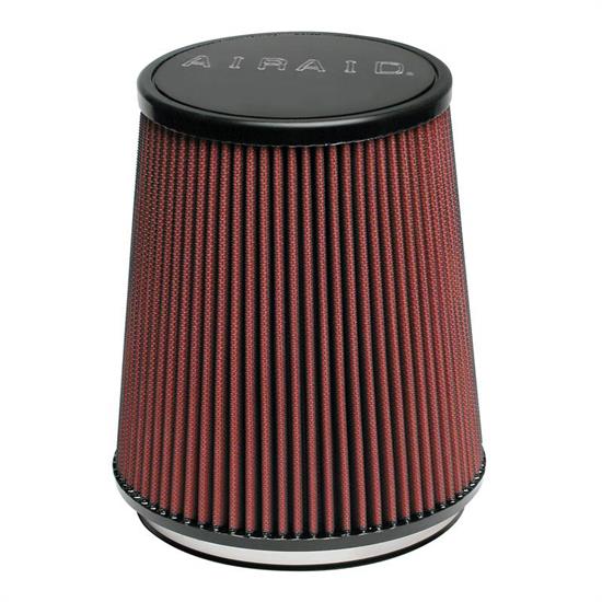 Airaid 700-474 SynthaFlow Air Filter, Red, 6.313in Tall, Round Tapered