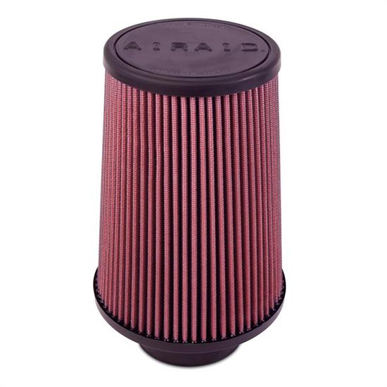Airaid 700-492 Air Filter, Red, 8in Tall, Tapered Conical