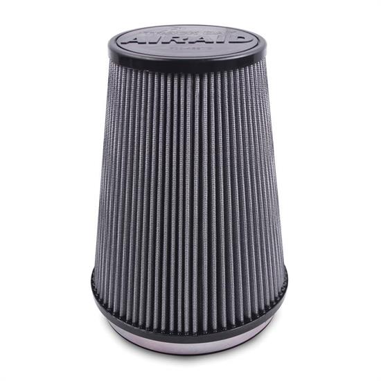 Airaid 700-539TD Racing Air Filter, Gray, 8in Tall, Tapered Conical