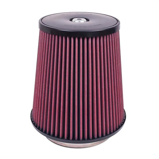 Airaid 701-031 SynthaMax Air Filter, Red, 9in Tall, Round Tapered