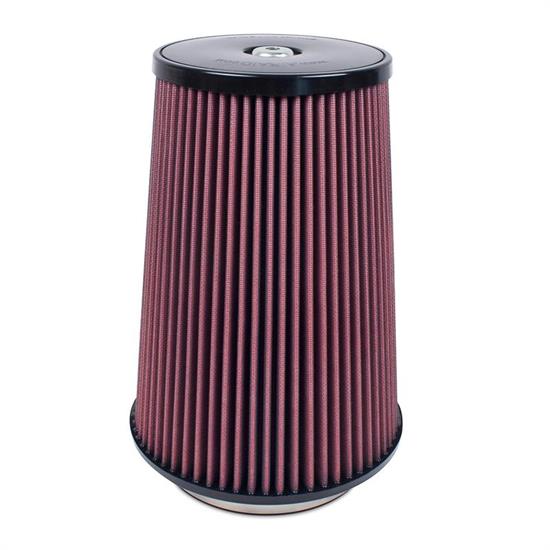Airaid 701-032 SynthaMax Air Filter, Red, 12in Tall, Round Tapered