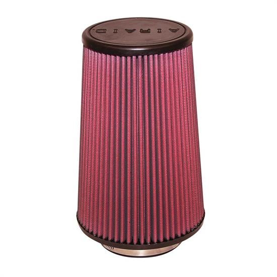Airaid 701-421 SynthaMax Air Filter, Red, 9in Tall, Round Tapered