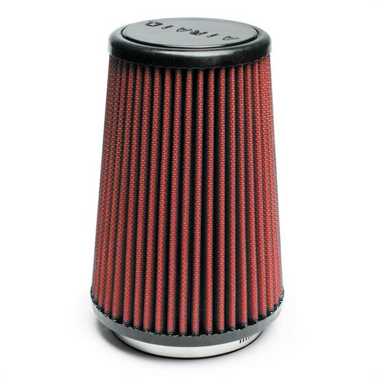 Airaid 701-430 SynthaMax Air Filter, Red, 7in Tall, Round Tapered