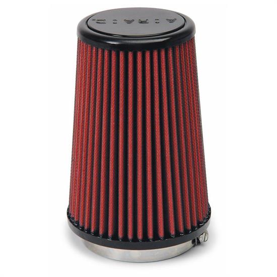 Airaid 701-433 SynthaMax Air Filter, Red, 7in Tall, Round Tapered