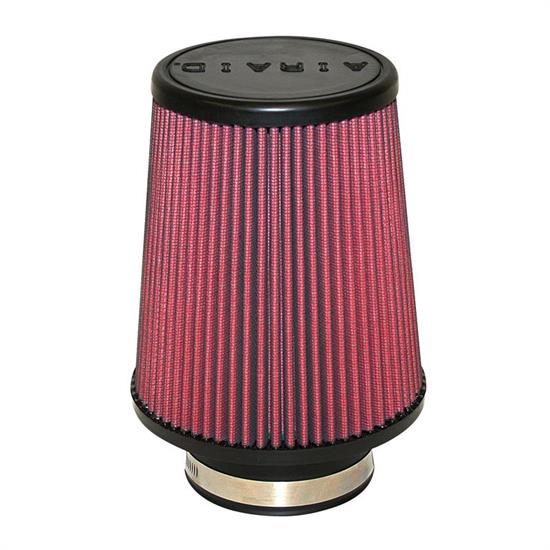 Airaid 701-451 SynthaMax Air Filter, Red, 7in Tall, Round Tapered