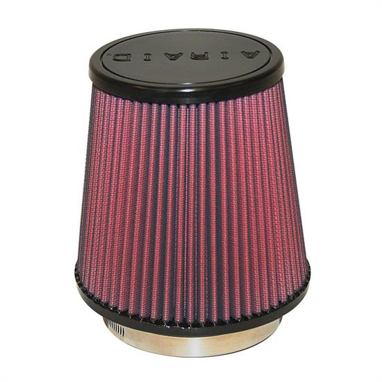 Airaid 701-453 SynthaMax Air Filter, Red, 6in Tall, Round Tapered