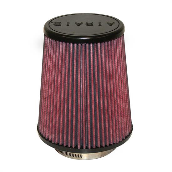 Airaid 701-457 SynthaMax Air Filter, Red, 7in Tall, Tapered Conical