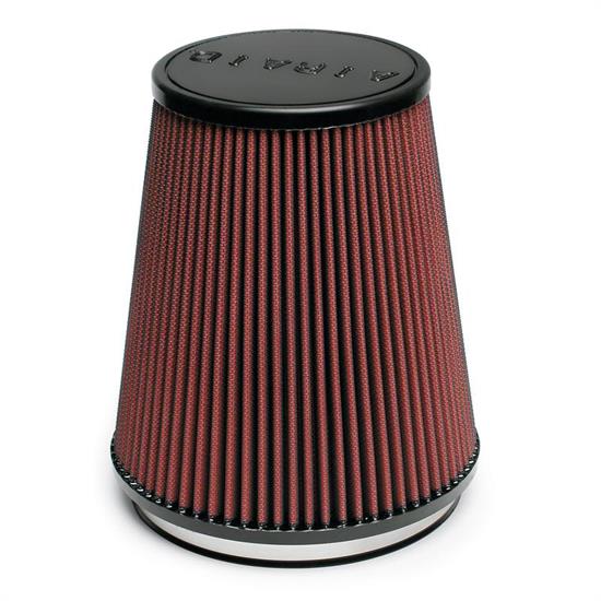 Airaid 701-461 SynthaMax Air Filter, Red, 8in Tall, Tapered Conical