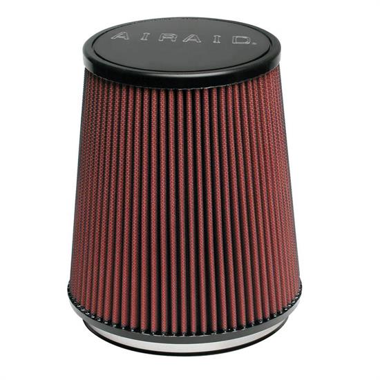 Airaid 701-474 SynthaMax Air Filter, Red, 6.313in Tall, Round Tapered