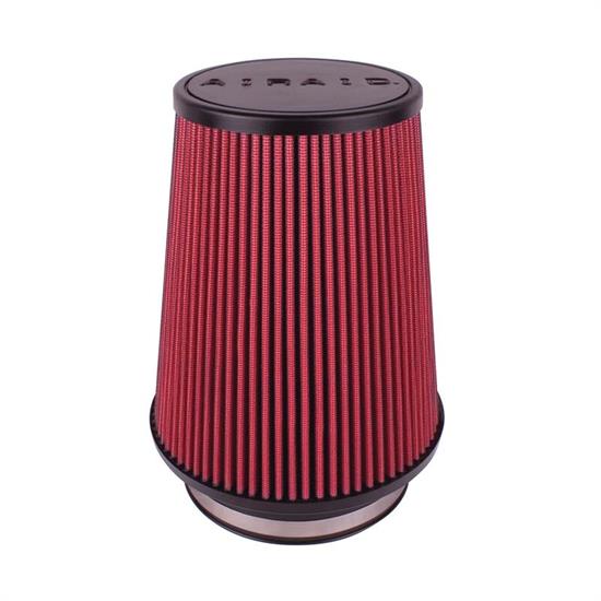 Airaid 701-491 Air Filter, Red, 7in Tall, Round Tapered