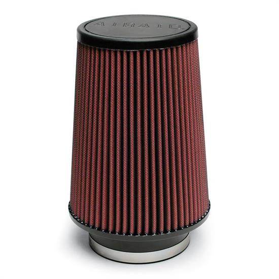 Airaid 701-539 SynthaMax Air Filter, Red, 6in Tall, Round Tapered