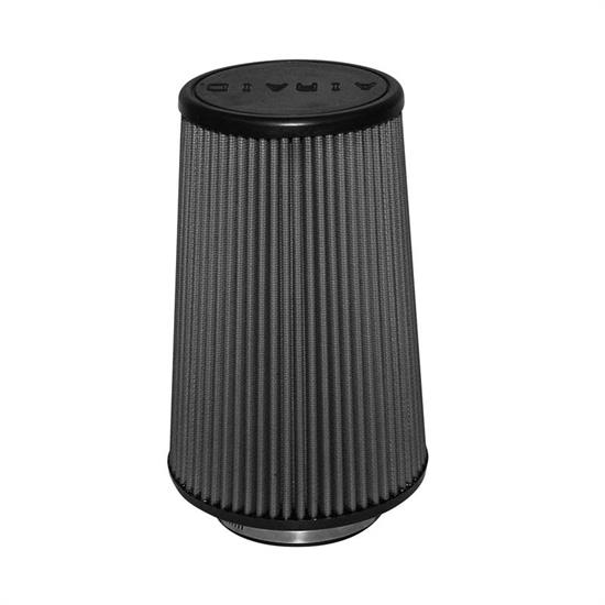 Airaid 702-421 SynthaMax Air Filter, Black, 9in Tall, Tapered Conical