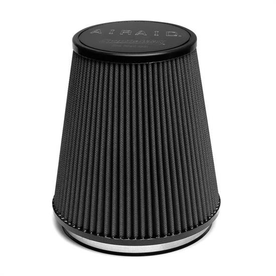 Airaid 702-461 Air Filter, Black, 8in Tall, Tapered Conical