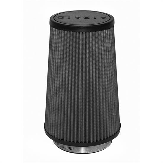Airaid 702-471 SynthaMax Air Filter, Black, 7in Tall, Tapered Conical