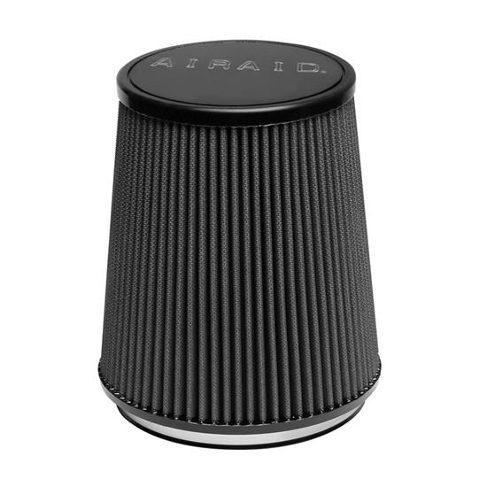 Airaid 702-474 SynthaMax Air Filter, Black, 6.5in Tall, Taper Conical