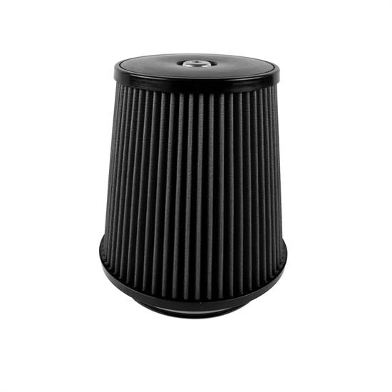 Airaid 702-498 SynthaMax Air Filter, Black, 9in Tall, Tapered Conical