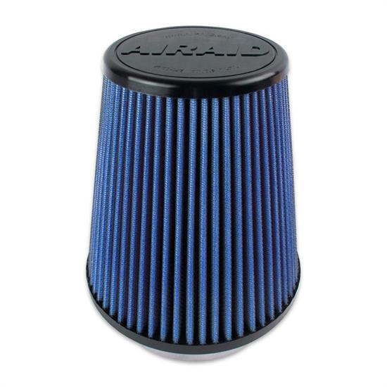 Airaid 703-458 Air Filter, Blue, 7in Tall, Tapered Conical