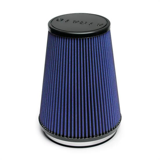 Airaid 703-469 Air Filter, Blue, 6in Tall, Round Tapered