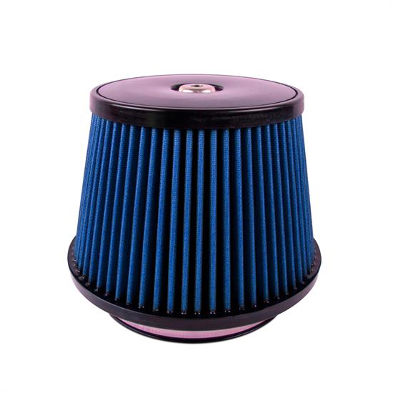 Airaid 703-497 SynthaFlow Air Filter, Blue, 6.5in Tall, Round Tapered