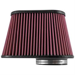 Airaid 720-128 SynthaFlow Air Filter, Red, 7.25in Tall, Oval Tapered