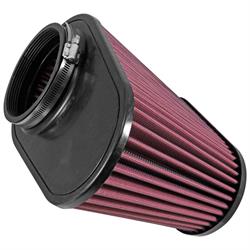 Airaid 720-128 SynthaFlow Air Filter, Red, 7.25in Tall, Oval Tapered
