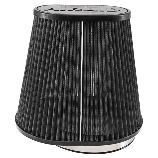 Airaid 720-242RD Race Day Air Filter, Gray, 8in Tall, Oval Tapered