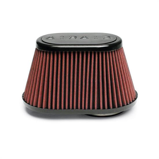 Airaid 720-448 Air Filter, Red, 4.5in Tall, Oval Tapered