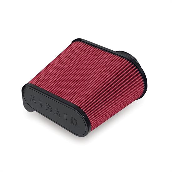 Airaid 720-477 SynthaFlow Air Filter, Red, 9in Tall, Oval Tapered