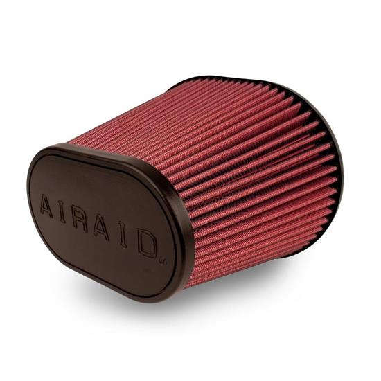 Airaid 721-243 Air Filter, Red, 8in Tall, Oval Tapered
