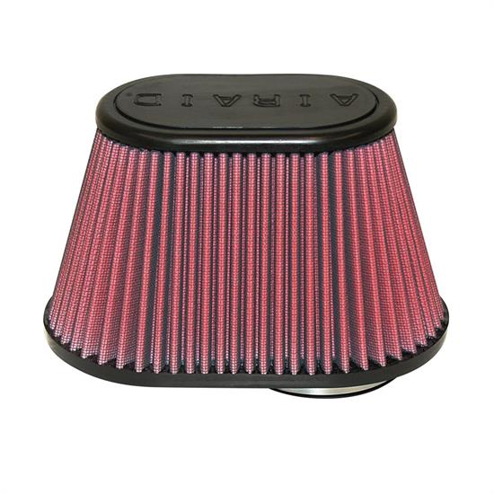 Airaid 721-432 Air Filter, Red, 5in Tall, Oval Tapered