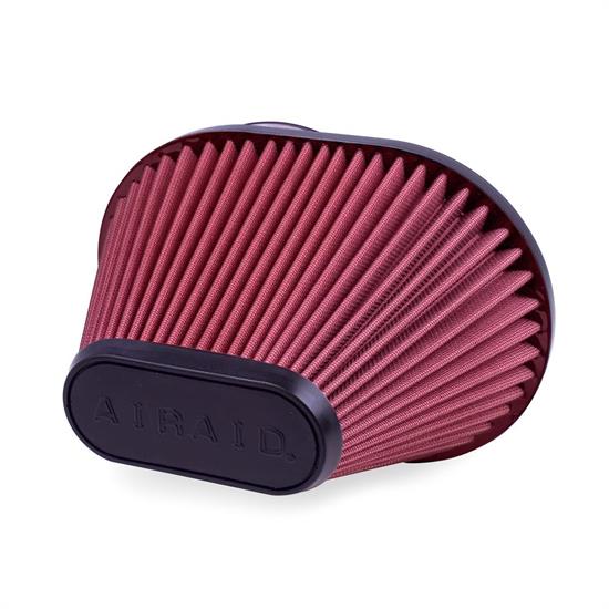 Airaid 721-473 SynthaMax Air Filter, Red, 6.5in Tall, Oval Tapered