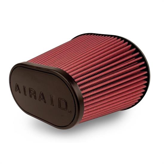 Airaid 721-479 Air Filter, Red, 7in Tall, Oval Tapered