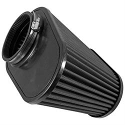 Airaid 722-128 SynthaMax Air Filter, Black, 7.25in Tall, Oval Tapered