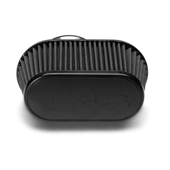 Airaid 722-130 SynthaMax Air Filter, Black, 4in Tall, Oval Tapered
