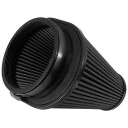 Airaid 722-242 SynthaMax Air Filter, Black, 8in Tall, Oval Tapered