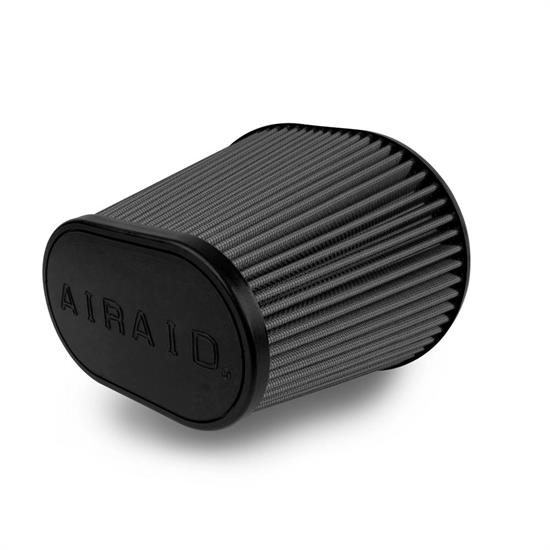 Airaid 722-472 SynthaMax Air Filter, Black, 9in Tall, Oval Tapered